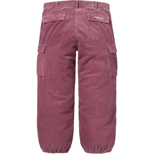 Supreme Wide Wale Corduroy Cargo Pant - Dusty Pink (front)