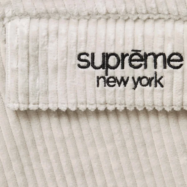 Supreme Wide Wale Corduroy Cargo Pant - Stone (front)