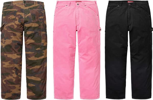 Supreme Wide Wale Corduroy Painter Pant - Product Image