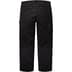 Supreme Wide Wale Corduroy Painter Pant - Black (front)