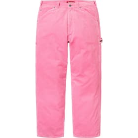 Supreme Wide Wale Corduroy Painter Pant Pink