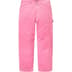 Supreme Wide Wale Corduroy Painter Pant - Pink (front)