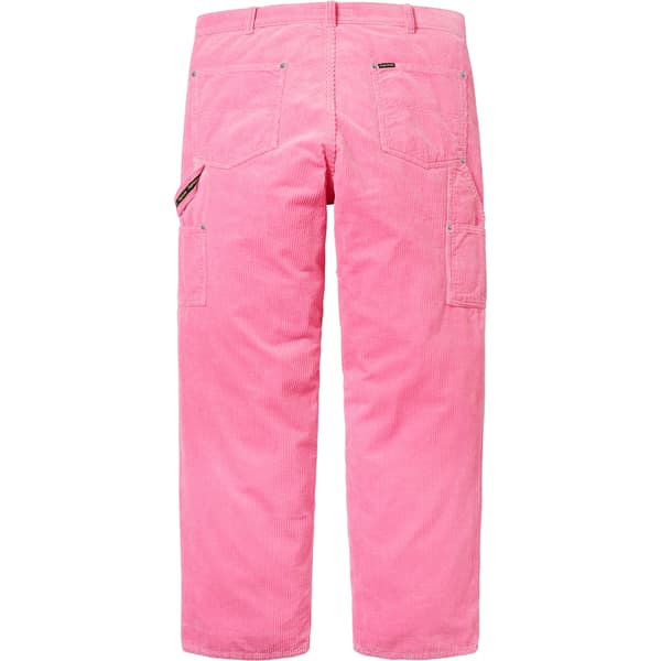 Supreme Wide Wale Corduroy Painter Pant - Pink (front)