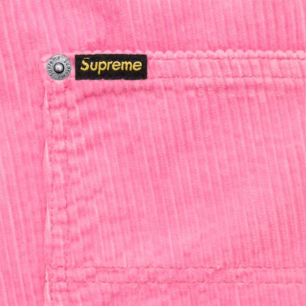 Supreme Wide Wale Corduroy Painter Pant - Pink (front)