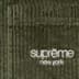 Supreme Wide Wale Corduroy Snap Shirt - Olive (front)