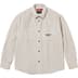 Supreme Wide Wale Corduroy Snap Shirt - Stone (front)