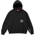 Supreme Wild Embroidered Hooded Sweatshirt - Black (front)