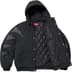 Supreme Wildcat Sideline Puffer Jacket - Black (front)