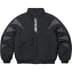 Supreme Wildcat Sideline Puffer Jacket - Black (front)