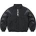 Supreme Wildcat Sideline Puffer Jacket - Black (front)