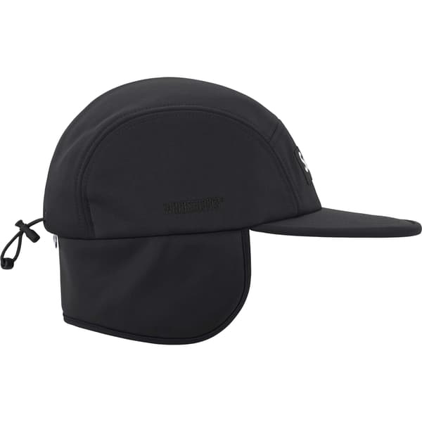 Supreme WINDSTOPPER Earflap Camp Cap - Black (front)