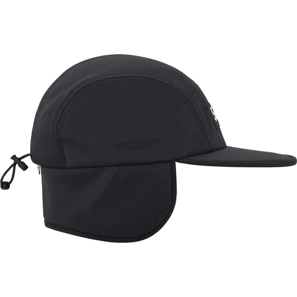 Supreme WINDSTOPPER Earflap Camp Cap - Black (front)