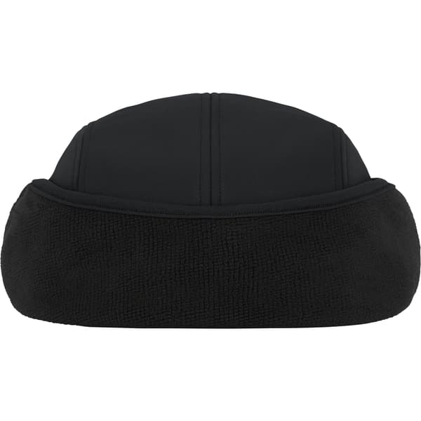 Supreme WINDSTOPPER Earflap Camp Cap - Black (front)