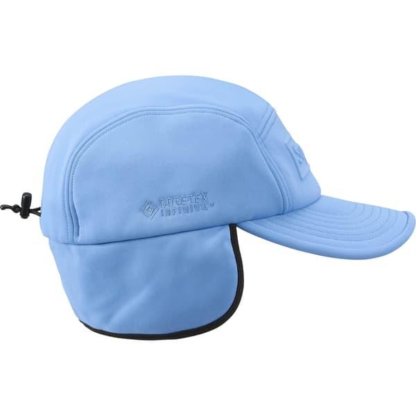 Supreme WINDSTOPPER Earflap Camp Cap - Light Blue (front)