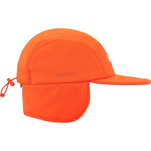 Supreme WINDSTOPPER Earflap Camp Cap - Orange (front)
