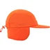 Supreme WINDSTOPPER Earflap Camp Cap - Orange (front)