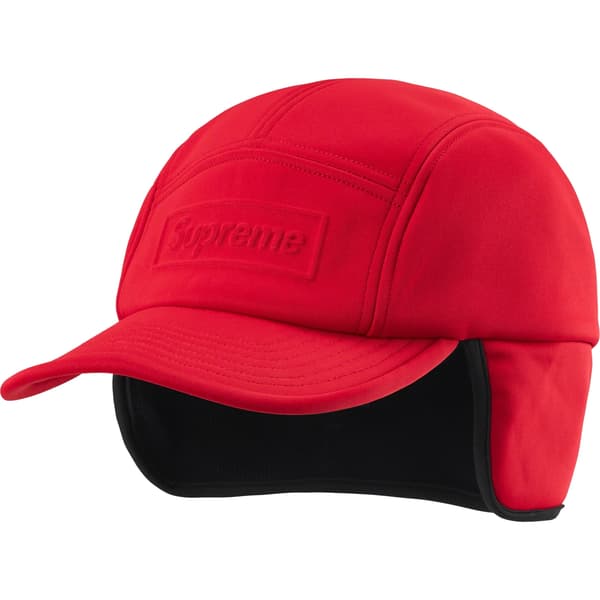Supreme WINDSTOPPER Earflap Camp Cap - Red (front)