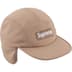 Supreme WINDSTOPPER Earflap Camp Cap - Taupe (front)