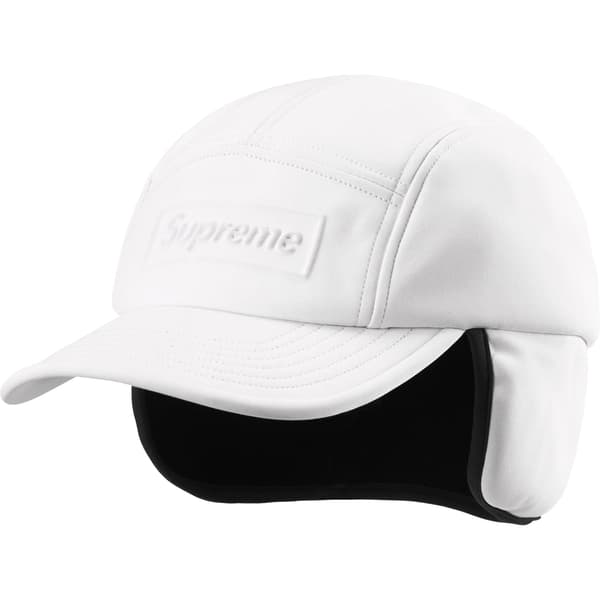 Supreme WINDSTOPPER Earflap Camp Cap - White (front)