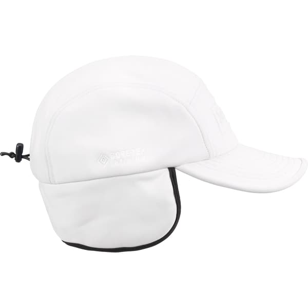 Supreme WINDSTOPPER Earflap Camp Cap - White (front)