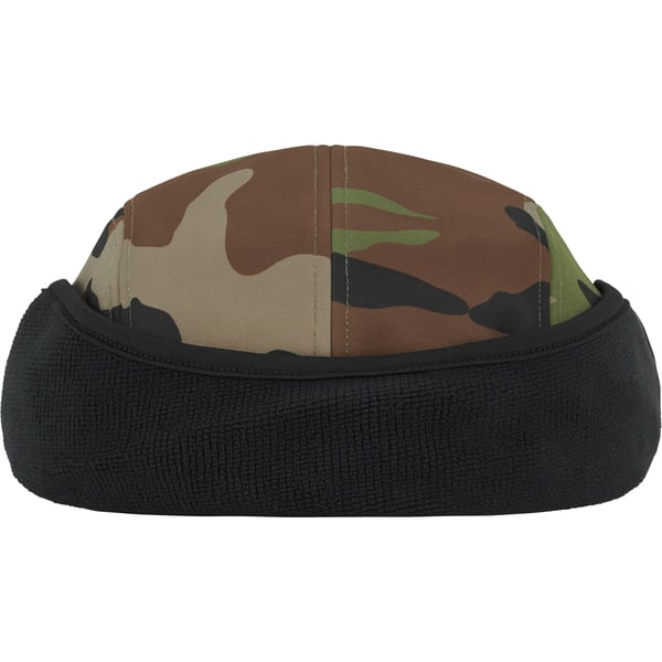 Supreme WINDSTOPPER Earflap Camp Cap - Woodland Camo (front)