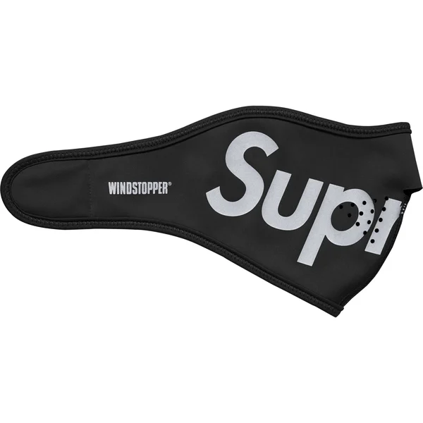 Supreme WINDSTOPPER Facemask - Black (front)