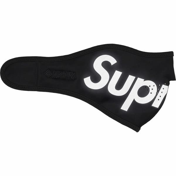 Supreme WINDSTOPPER Facemask - Black (front)