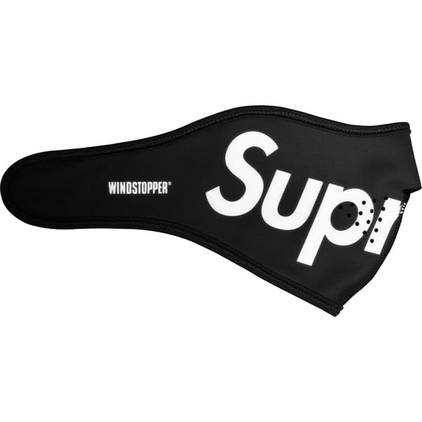 Supreme WINDSTOPPER Facemask - Black (front)