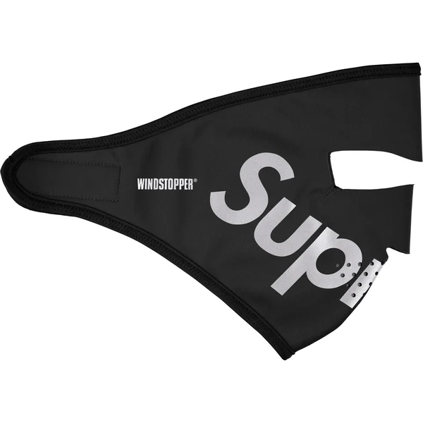 Supreme WINDSTOPPER Facemask - Black (front)