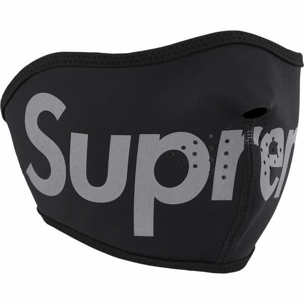 Supreme WINDSTOPPER Facemask - Black (front)