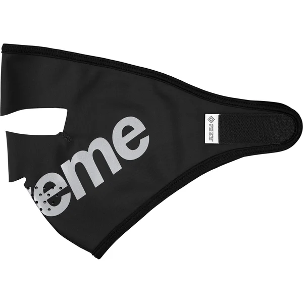 Supreme WINDSTOPPER Facemask - Black (front)