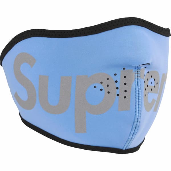 Supreme WINDSTOPPER Facemask - Light Blue (front)