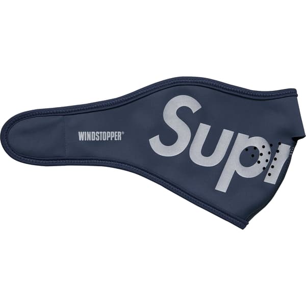 Supreme WINDSTOPPER Facemask - Navy (front)