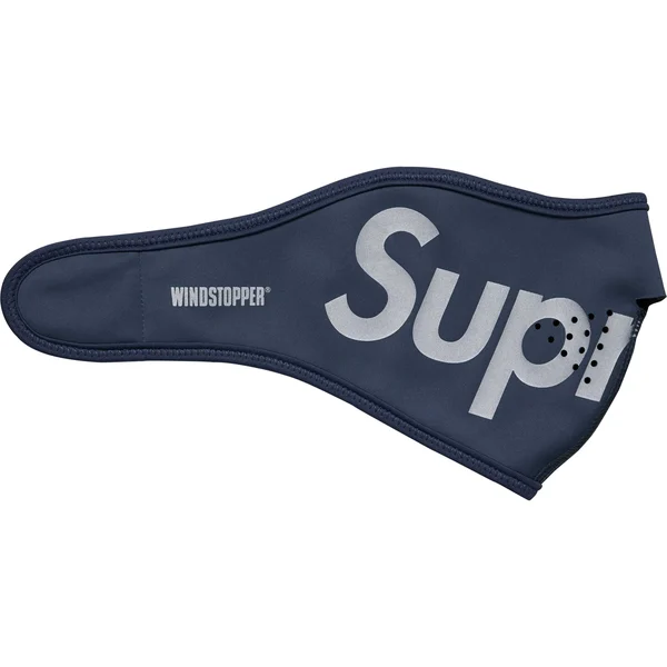 Supreme WINDSTOPPER Facemask - Navy (front)