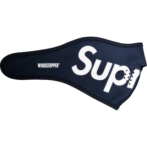 Supreme WINDSTOPPER Facemask - Navy (front)