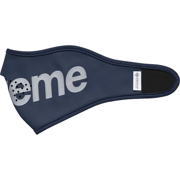 Supreme WINDSTOPPER Facemask - Navy (front)