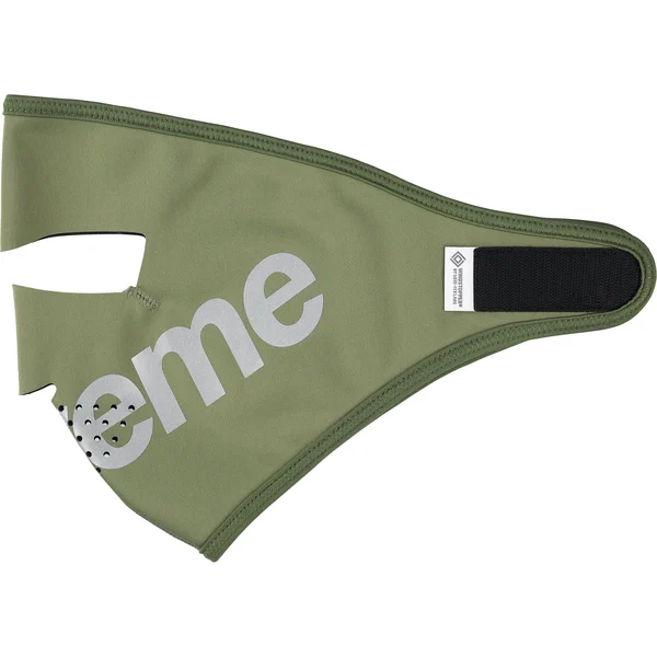 Supreme WINDSTOPPER Facemask - Olive (front)