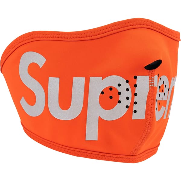 Supreme WINDSTOPPER Facemask - Orange (front)