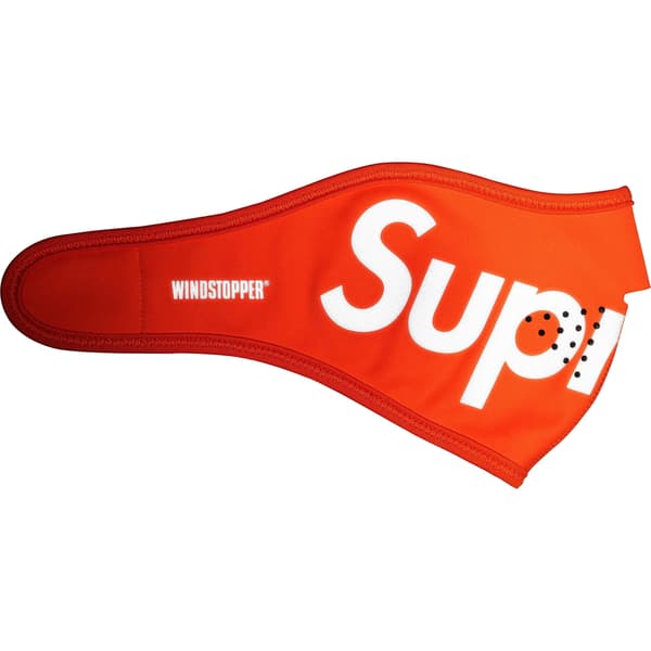 Supreme WINDSTOPPER Facemask - Orange (front)
