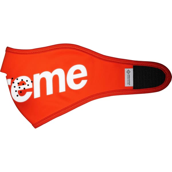 Supreme WINDSTOPPER Facemask - Orange (front)