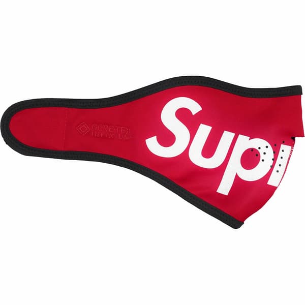Supreme WINDSTOPPER Facemask - Red (front)