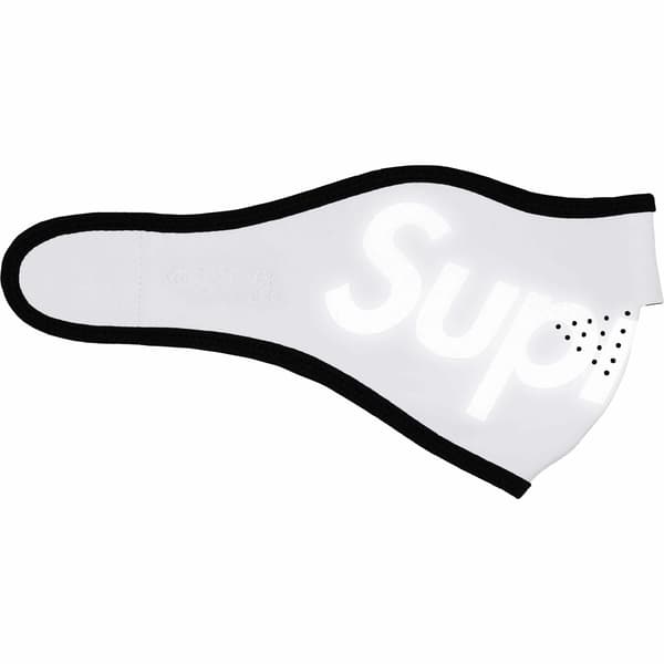 Supreme WINDSTOPPER Facemask - White (front)