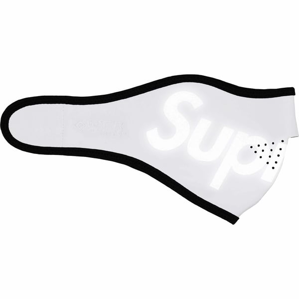 Supreme WINDSTOPPER Facemask - White (front)