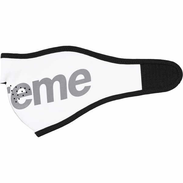 Supreme WINDSTOPPER Facemask - White (front)