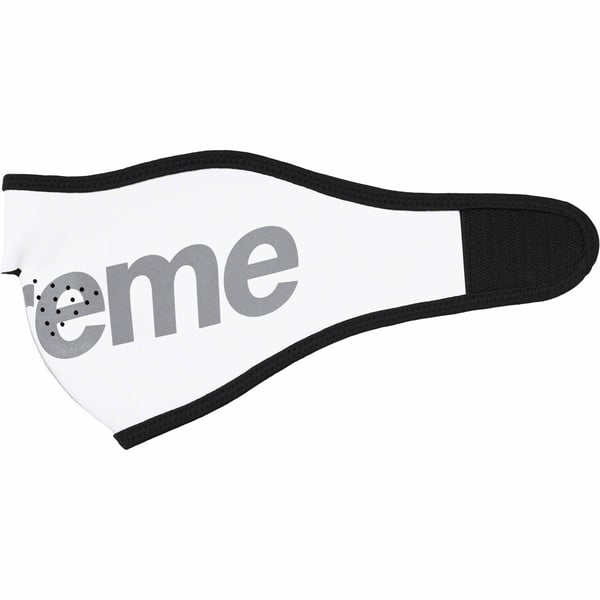 Supreme WINDSTOPPER Facemask - White (front)