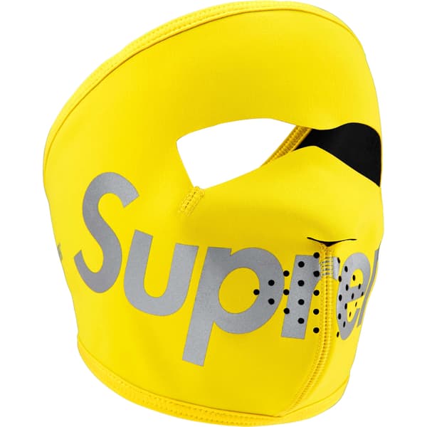 Supreme WINDSTOPPER Facemask - Yellow (front)
