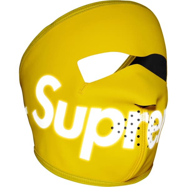 Supreme WINDSTOPPER Facemask - Yellow (front)