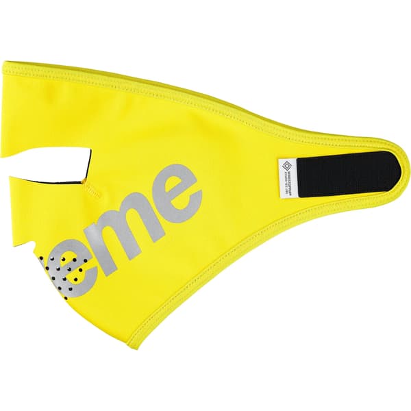 Supreme WINDSTOPPER Facemask - Yellow (front)