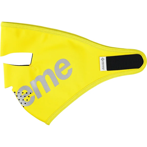 Supreme WINDSTOPPER Facemask - Yellow (front)