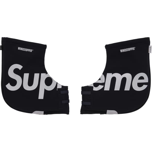 Supreme WINDSTOPPER Handlebar Mitts - Black (front)